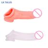 Men's Stimulating Silicone Condom Sleeve Delay Lasting Spike Condom Sexy Toy