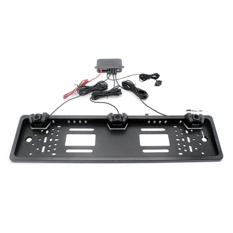 Eu Europa Car License Plate Frame Kit de sensor de estacionamento para carro