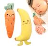 Baby Toys for 0-Year-Olds: Carrot and Banana Toy, Moro Anti-Reflective Rattle, Plush Toy, Newborn Toy, Grip Toy, Banana and Carrot Set