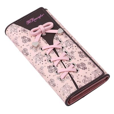 Mädchen Lange Geldbörse Multifunktionale PU Geldbörsen Cartoon Geldbeutel Münzfach Kartenhalter Clutch Praktische Geldbörsen für Geschenk
