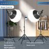 Pro Grade LED Spherical Floor Light for Influencer Photography & Broadcast