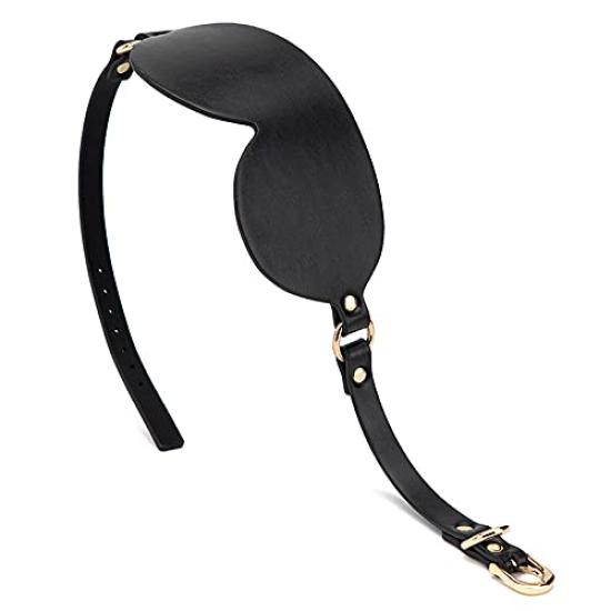 Cosplay Eye Adult SM Sexy Synthetic Leather Mask, Toy, Blindfold, Toy, Leather,