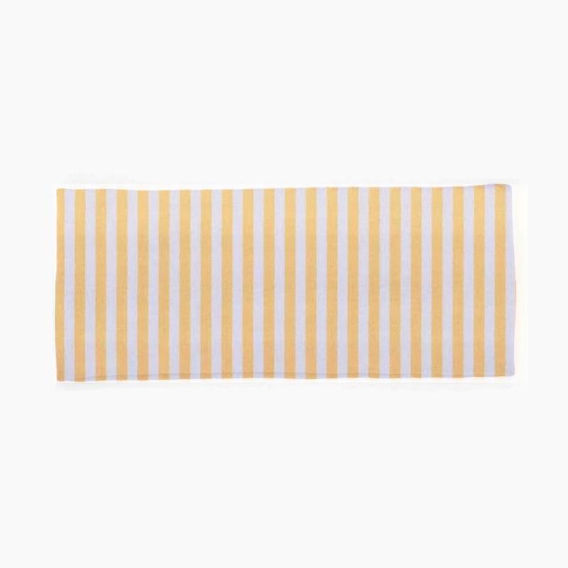 Stretchy Wide Striped Headbands Soft Non-Irritating Breathable Fabric 6 Color Choices for Yoga Travel Daily Wear