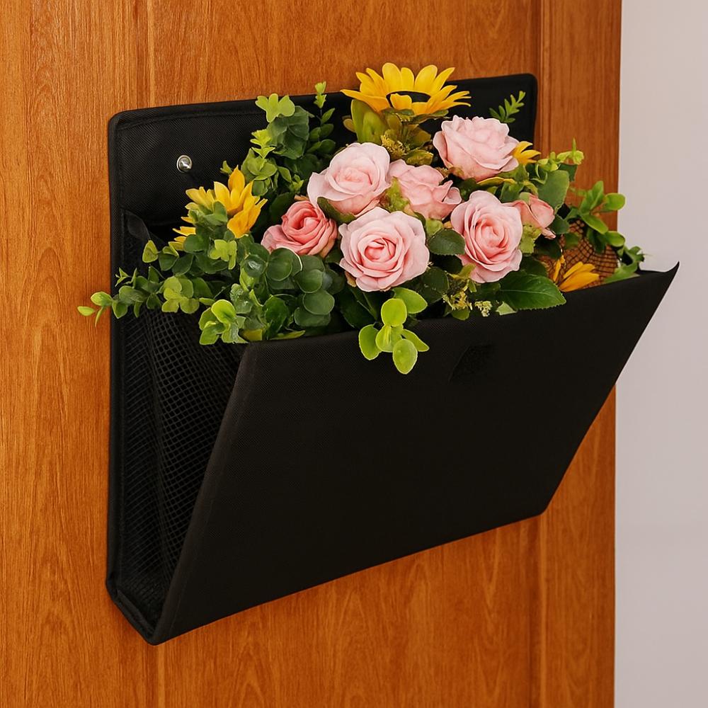 Large Pockets Wall Mounted Storage Bag Fabric Over Door Shoe Organizer Wall Hanging Pocket RV 1pcs 1163₽