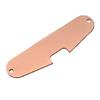 3Pieces Studio Ready Single Coil Pickups Baseplate Easy Installation Copper Texture for Musicians and Band Practice