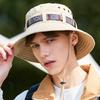 Fashion Sun Protection Sun Hats Breathable Quick-Dry Bucket Hat Adjustable Drawstring Fisherman Hats Outdoor