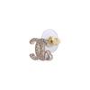 CHANEL Stud Earrings Unisex Gold AB-25B-063