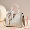 Chinese Style Women's Large Capacity Bucket Bag Crossbody Handbag 2026 Brocade Tote