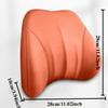 New Suede Memory Foam Car Lumbar Support, Car Seat Cushion And Lumbar Support Pillow