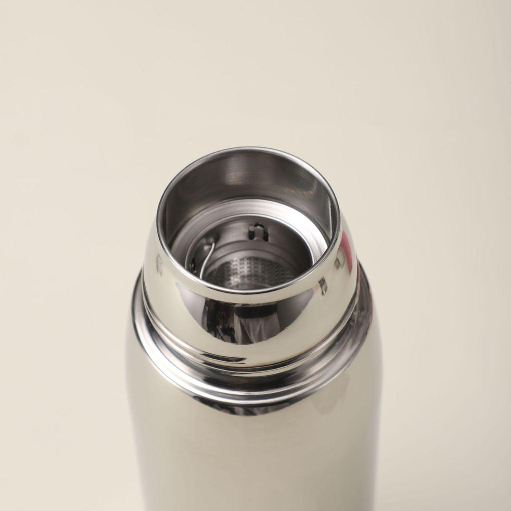 316 Stainless Steel Portable Thermos Cup - Tea Separation Pocket Travel Mug, Gift for Outdoor and Business Use
