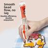 Transparent Body Automatic Fuse Bead Pen Ergonomic Grip Fuse Beads Pen  Perler Beads