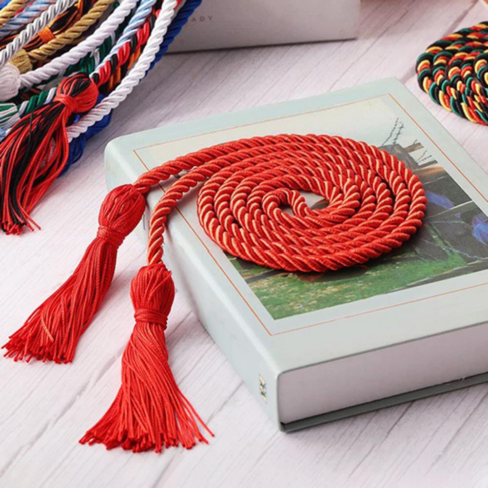Academic Honor Cord Graduation Honor Cords 67 Inch Braided Tassel Cords for College Graduates National Honors Ceremony