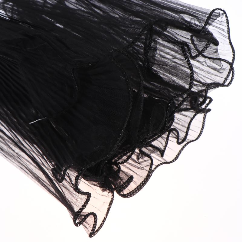 Bouquet Packaging Gauze Wave Edged 27cm Mesh Fabric 4.5 Yards for Elegant Flower Arrangements