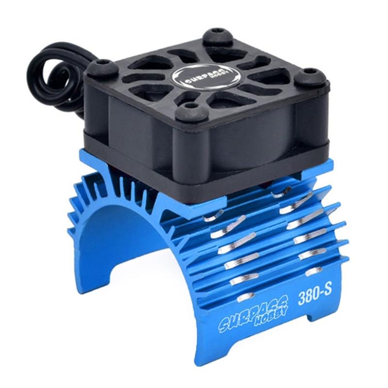 

Brushless Motor Cooling Fan Wireless Controlled Vehicle Motor Cooling Device for Remote Control Model Car Toy 380 540