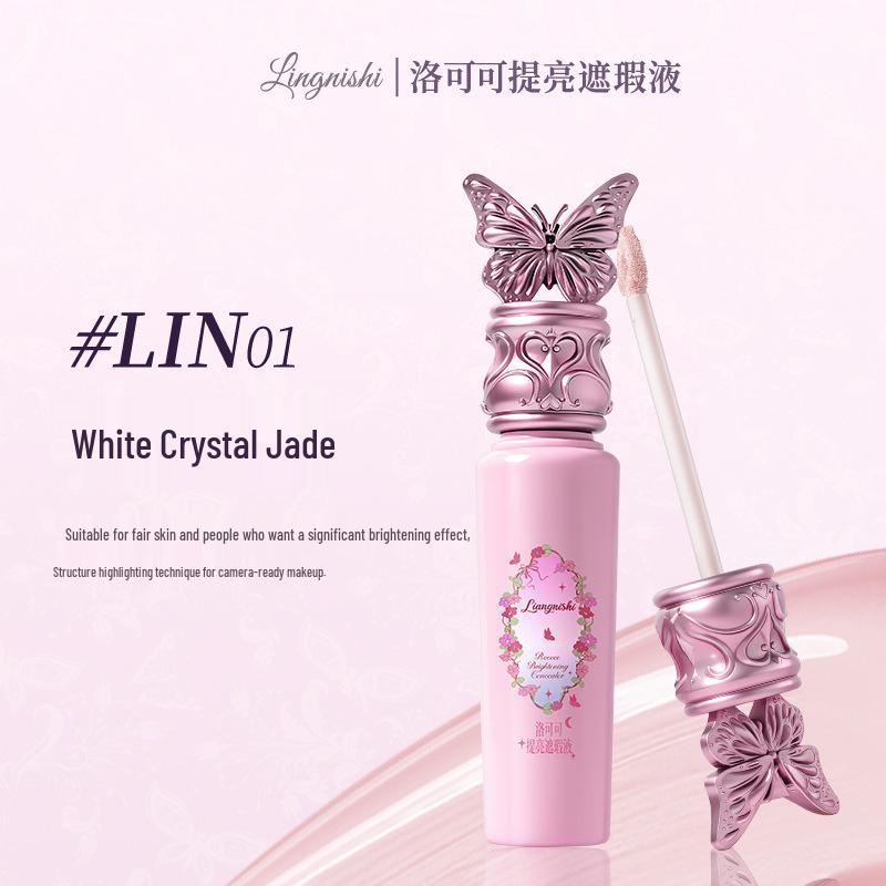 Liangni Shiluo Cocoa Brightening Concealer: Natural Brightening, Soft Focus, Dark Circle Concealment, and Skin Tone Correction.