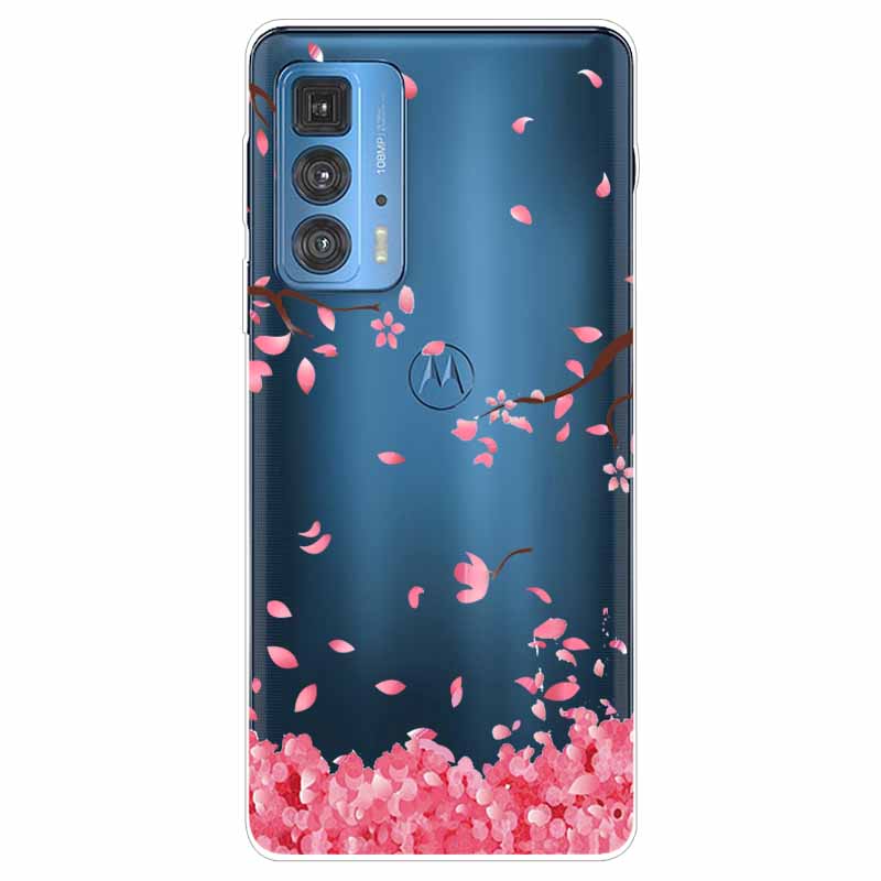 Für Motorola Moto Edge 20 Pro Lite 5G Hülle Silikon Weich Transparent Hülle für Moto Edge20 Fusion Pro Handyhülle Transparent TPU Hülle