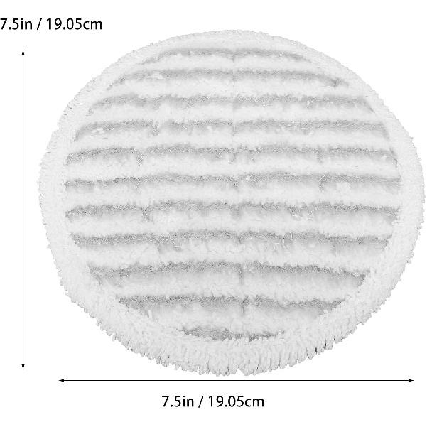 Steam Mop Cloth, Microfiber Steam Mop Pads, Strong Water Absorption, Steamer Mop Pad Replacement for Shark S7001 S7000AMZ S7000 S7001TGT S7201 S7005