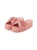 gelato pique Day Satin Logo Room Shoes PWGS252600 CORAL Free Size Mother's