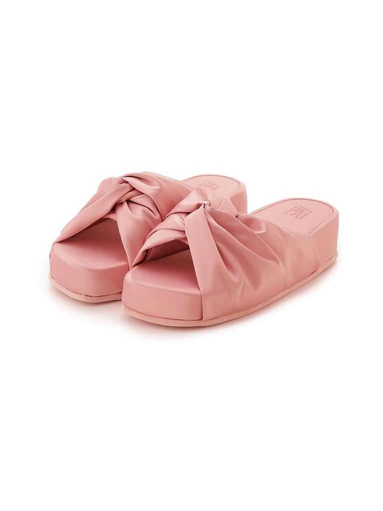 gelato pique Day Satin Logo Room Shoes PWGS252600 CORAL Free Size Mother's