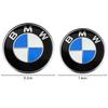 AZHKP1 82mm/74mm Car Emblem Hood Badge Front Rear Trunk Logo Car Styling For BMW E34 E46 E39 E38 E90 E60 E36 F30 F30 F10 E92 E38 E91