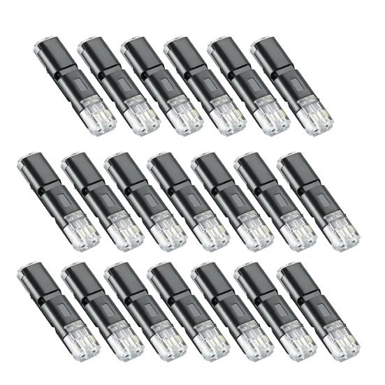 

Wire Connector Quick-Clip Fasteners Brass Conductors Multi-Purpose Snap-On Blocks Tool-Free Cable Connectors for DIY 20PCS