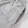 NH01 Herren Sportshorts, Elastischer Bund, Lässige Fitnessshorts, Schwarze Baumwolle Trainings- & Streetwear-Hose