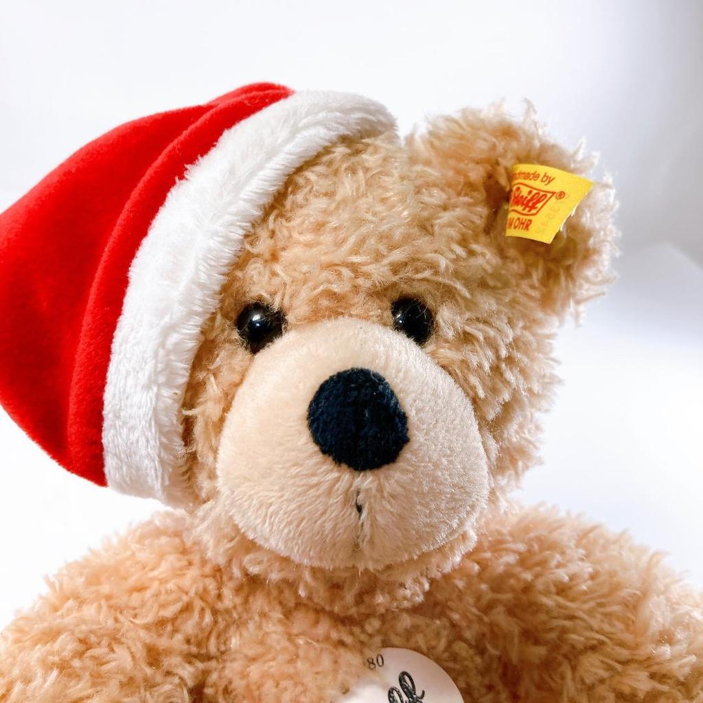 [USED] Steiff Teddy Bear Santa Fynn |1552|