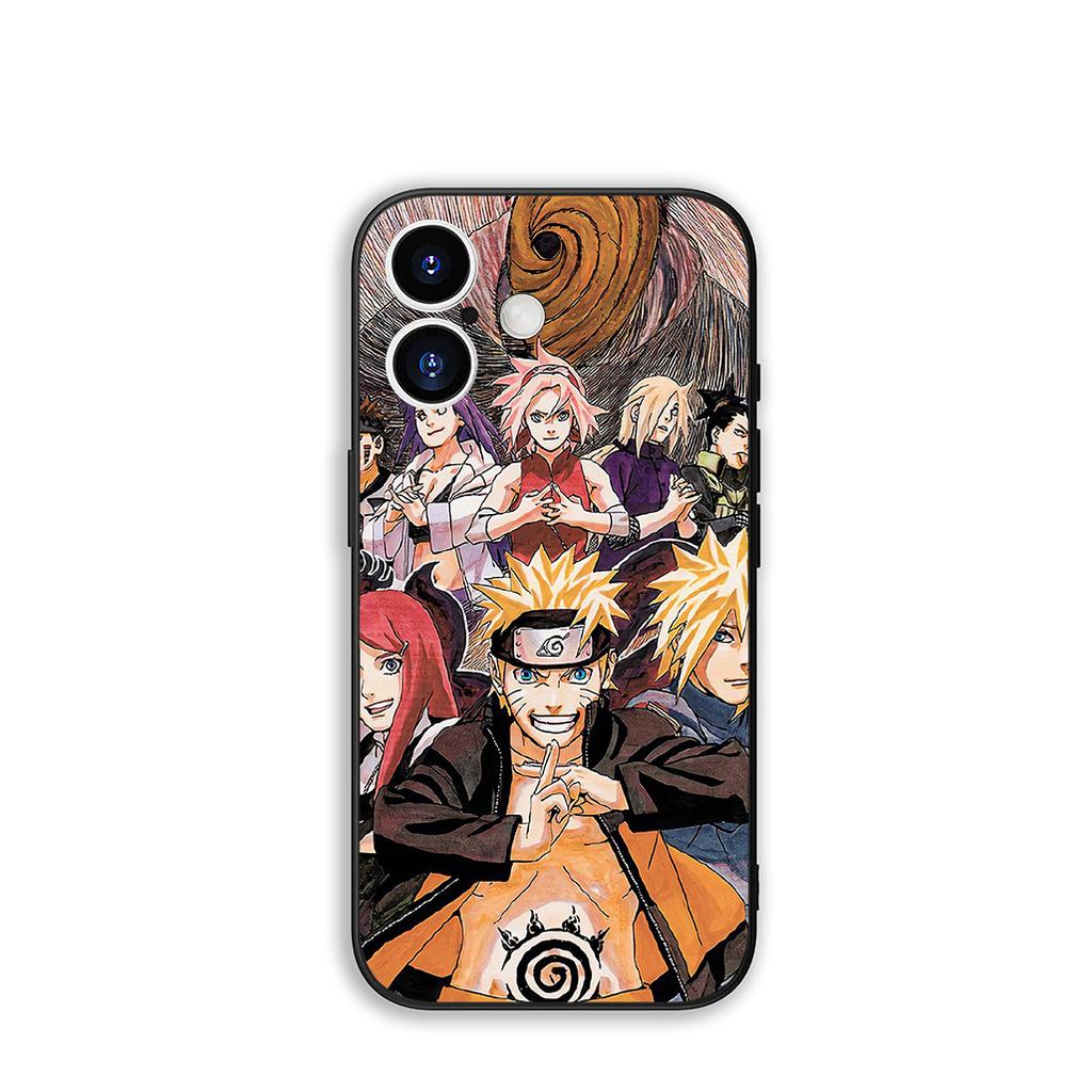 Phone Cover Sasuke Narutos Kakashi Haruno Sakura for Apple iPhone 17 16 11 Pro XS Max XR 6 7 8 Plus + 16E SE 2020 Air 5 8+ Case