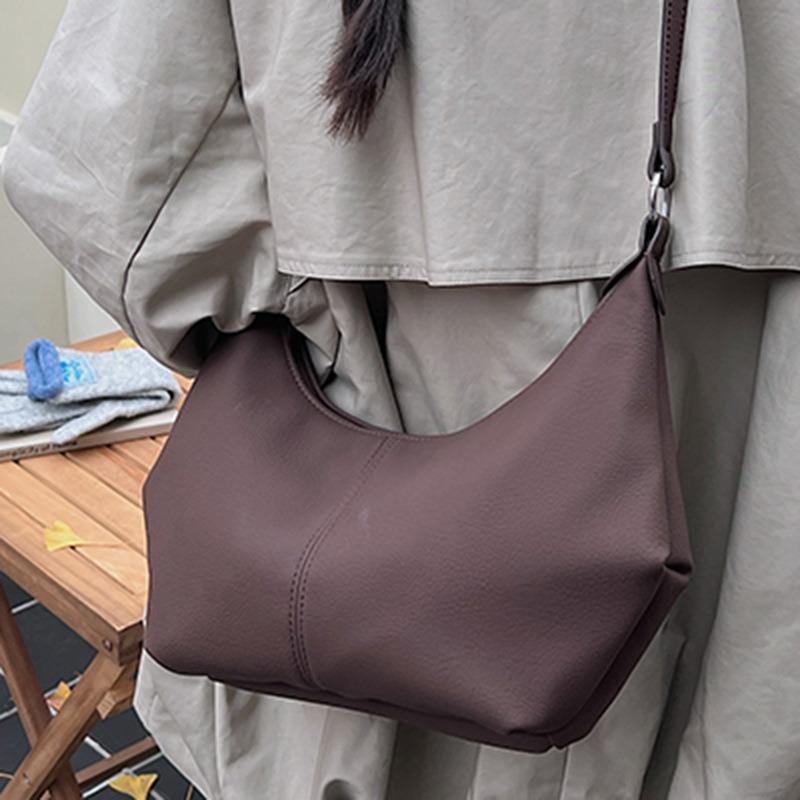 High-value Autumn New Armpit Dumpling Bag Women's Commuter Portable Simple Shoulder Bag Fashion Bag Women's Bag