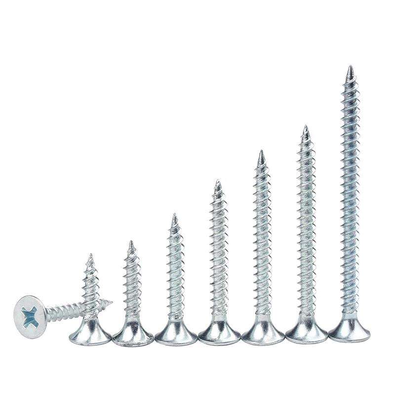 Sijiminghu Galvanized Stainless Steel Cross Recessed Countersunk Head Self-Tapping Screws