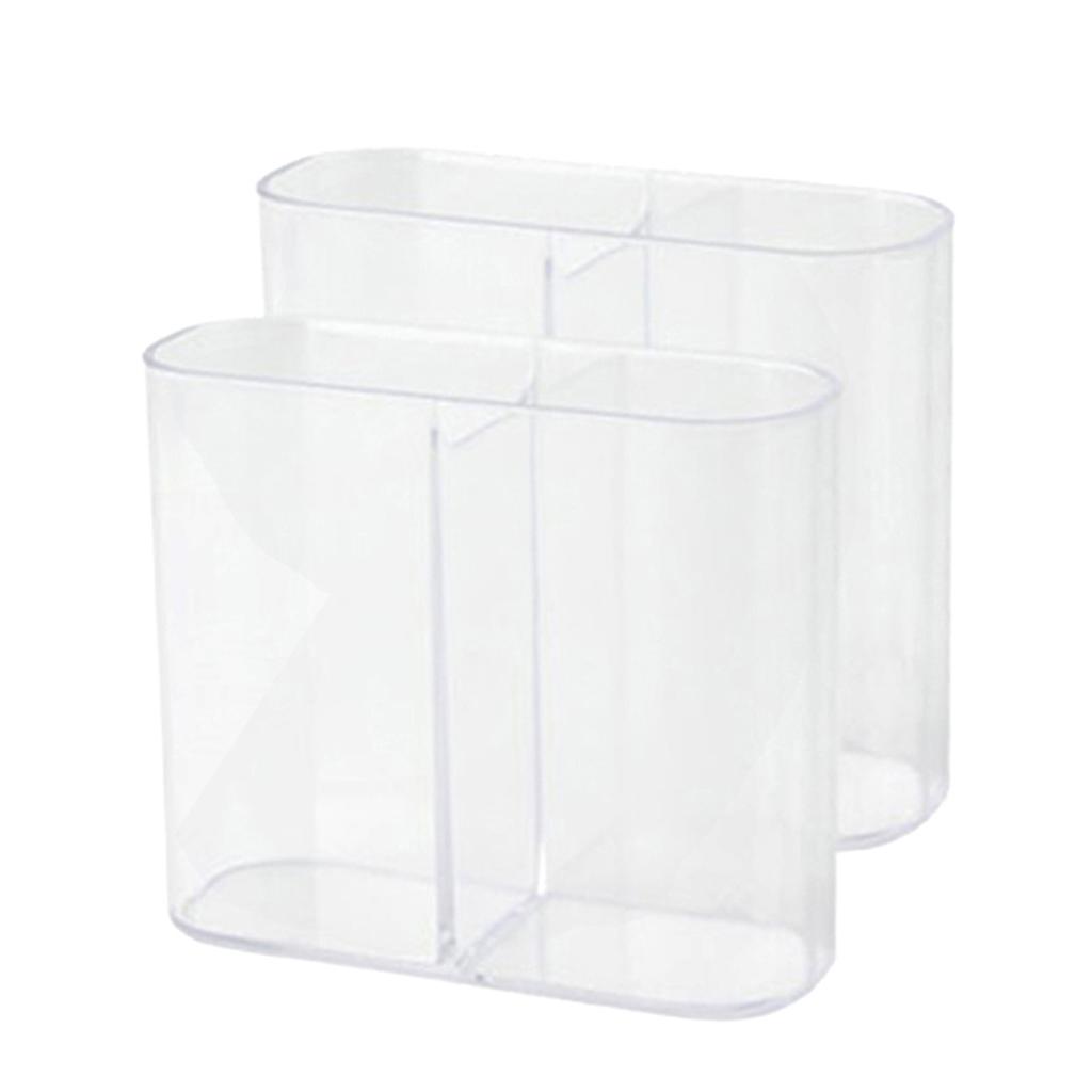 Plastic Makeup Organizer Storage Box Cosmetic Lipstick  Box Case Holder For Home School Table
