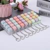 4 Keys Button Keycap Fidget Keychain Keyboard Key Toy Keyboard Clicker Toy Keyboard Cube Toy for Adult Gifts To Relief Pass Time