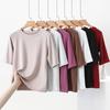 Women's Slimming 5-Sleeve Round Neck T-Shirt - 2024 Spring/Summer Fashion