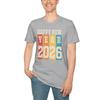 Happy New Year 2026 Unisex TShirt Retro NYE Distressed Party Simple Vintage Commuter Printed Tshirt Tops  Adult Shortsleev