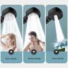 Soffione doccia ad alta pressione, risparmio idrico, 3 modalità, soffione doccia, spruzzatore per massaggio ad acqua regolabile, accessori per il bagno