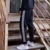 Adidas Men's Black Tapered Track Pants