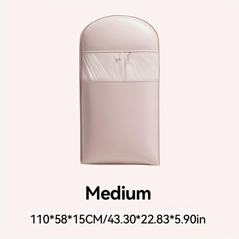 Compression Storage Bags In Pink And Beige Designed To Save 40% Space Perfect for Vacuum Sealing Down Coats And Winter Clothing