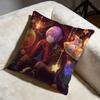 Trendy KKamishiro Ruiing Cushion Cover Soft Decorative Pillow Case Suitable for Bedroom Sofa Car Travel Use