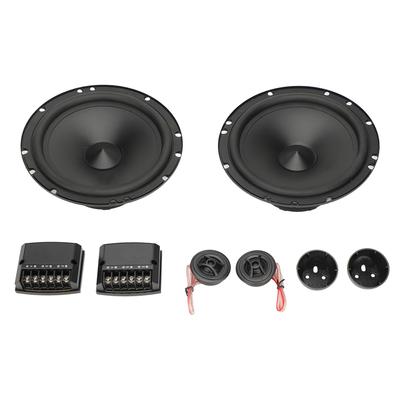 6,5 in Koaxial Auto Lautsprecher Hochtöner Mitteltöner Tieftöner Stereo Sound System mit Crossover Universal für