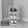 Compact Shoe Rack: Space-saving, Durable, Multi-layer Storage for Small Spaces and Doorways