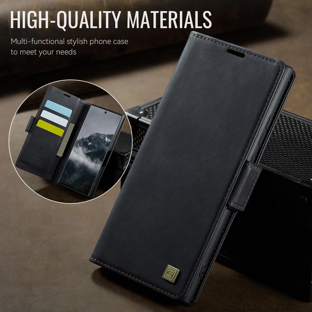 Für Samsung Galaxy Note20 5G Hülle AUTSPACE A11 RFID-Blockierend Retro Leder Handy Brieftasche Abdeckung
