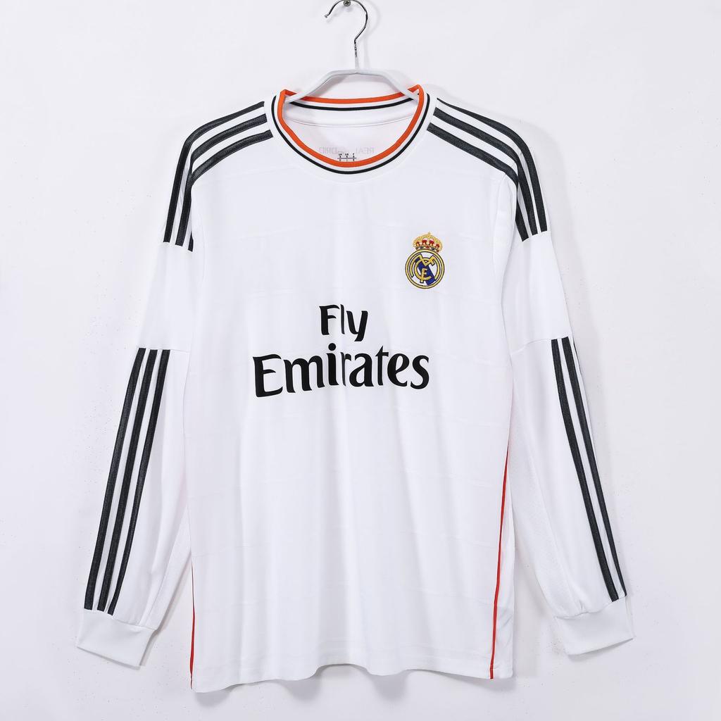 Langarm Vintage Trikot Fußballtrikot Real Madrid, Manchester United, England Arsenal, Portugal Inter Mailand AC Replica Trikot