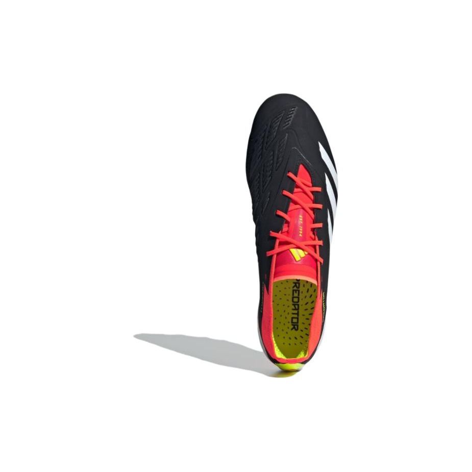 Adidas Predator Elite Lightweight Simple AG (Rubber Short Studs) Soccer Shoes Unisex Soccer Shoes Black White IG5453