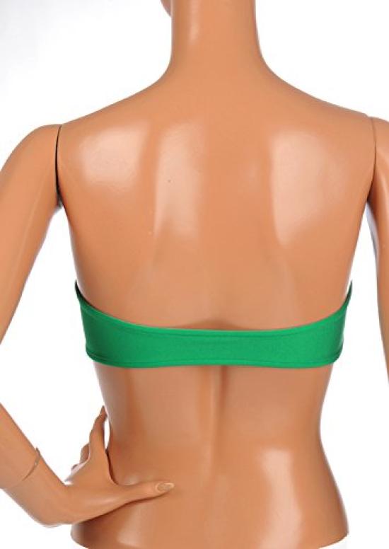 Badedrakt Tube Topp med Maljer Størrelse Grønn [Sanas] (GG (Japansk XL), (SG) Blank)