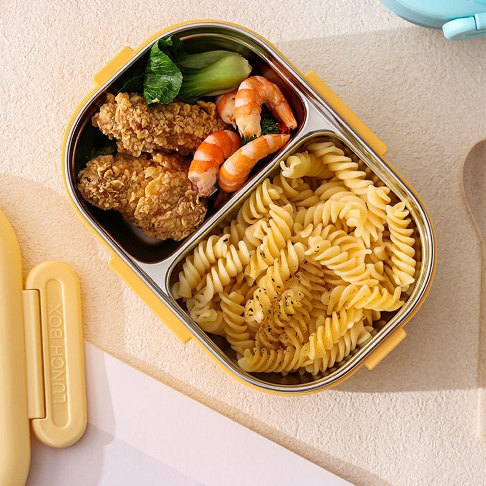 Stainless Steel Insulation Lunch Box Sealed Lunch Container BPA-Free Snack Food Box  Outdoor