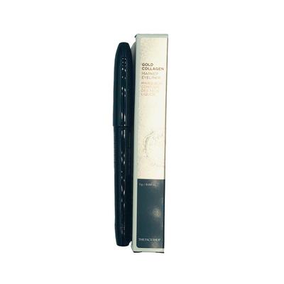 Gold Kollagen Marker Stift Eyeliner 1g, 1 Stück, 02 Braun