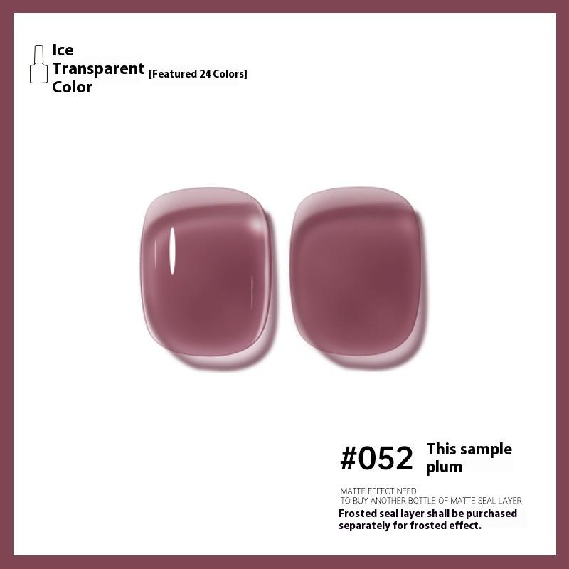 Lipici pentru unghii, un set complet de jeleu de gheață transparentă, culoare salon de unghii, special pentru fototerapie, lipici pentru ojă