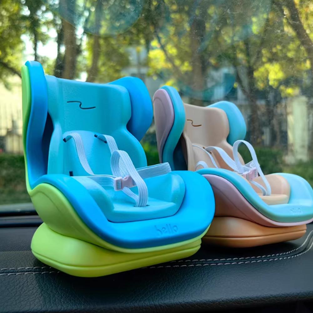 Car Doll Safety Seat For 17cm Labubu Cartoon Chair Model For Labubu Car Seat Outlet Decor For Labubu Doll Car Interior Styling