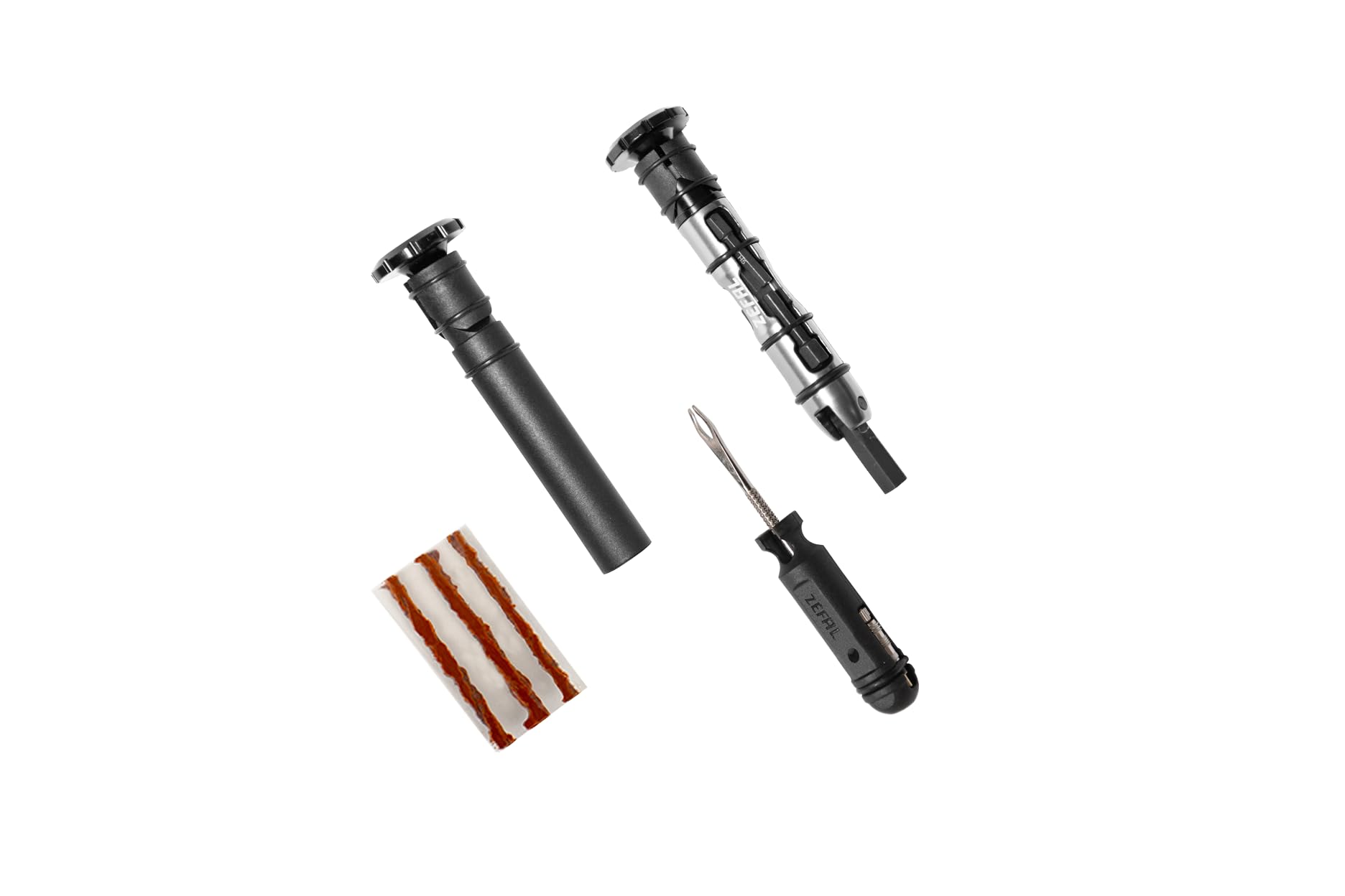 

ZEFAL Z-Bar Tool - Tubeless Repair Kit & Multi-Tool, Black, One Size
