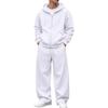 Zip-Up Hoodie and Sweatpants Set for Winter Casual Wear